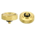 thumbnail image 1 of Uxcell Shutter Release Button Soft Shutter Release Button Copper Camera Shutter Button Carved, Golden 2 Pack, 1 of 6
