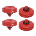 thumbnail image 1 of Uxcell Shutter Release Button Soft Shutter Release Button Copper Camera Shutter Button Carved, Red 4 Pack, 1 of 6