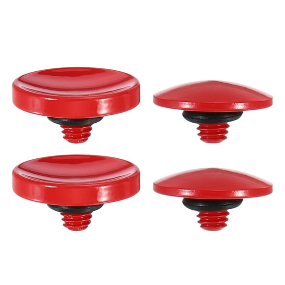 Uxcell Shutter Release Button Soft Shutter Release Button Copper Camera Shutter Button Red 4 Pack