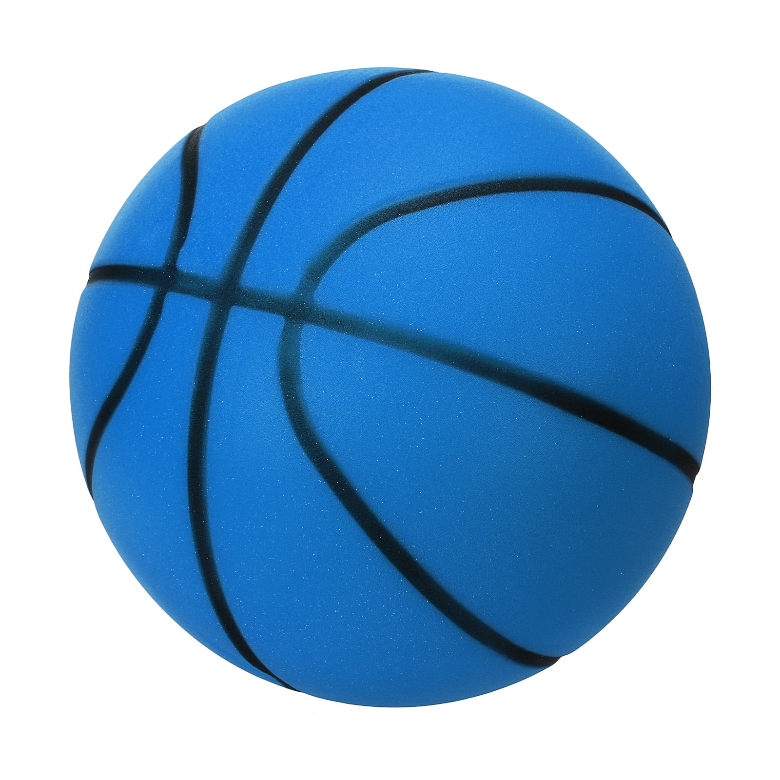 Uxcell Silent Basketball, Size 3 No Noise High-Density Foam Dribbling Indoor Basketball for Quiet Dribbling and Indoor Training, Blue