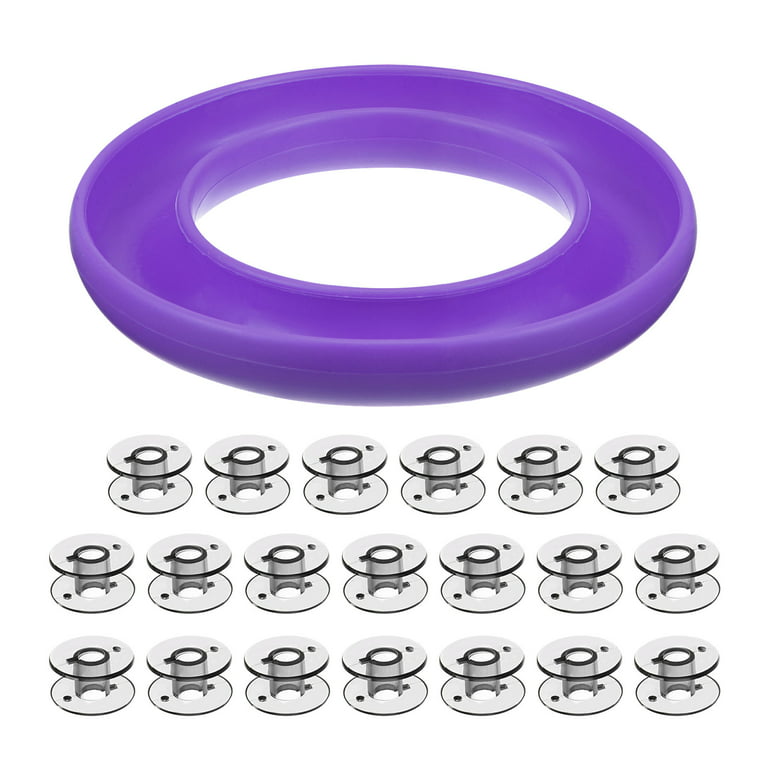 Plastic Bobbins With Metal Ring