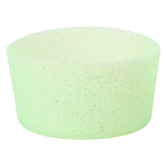 Uxcell Silicone Boot, 1pcs Bottom Sleeve Protector, Anti-Slip Protective Sleeve, Transparent Sequin Green