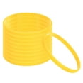 thumbnail image 1 of Uxcell Silicone Bracelets Rubber Wristbands Blank Stretch Sports Bands Yellow 30 Pack, 1 of 6