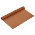 thumbnail image 1 of Uxcell Silicone Counter Mat Heat Resistant Mat , for Counter Top, Tableware, Desk Mat 23.2x15.5inch Brown, 1 of 5