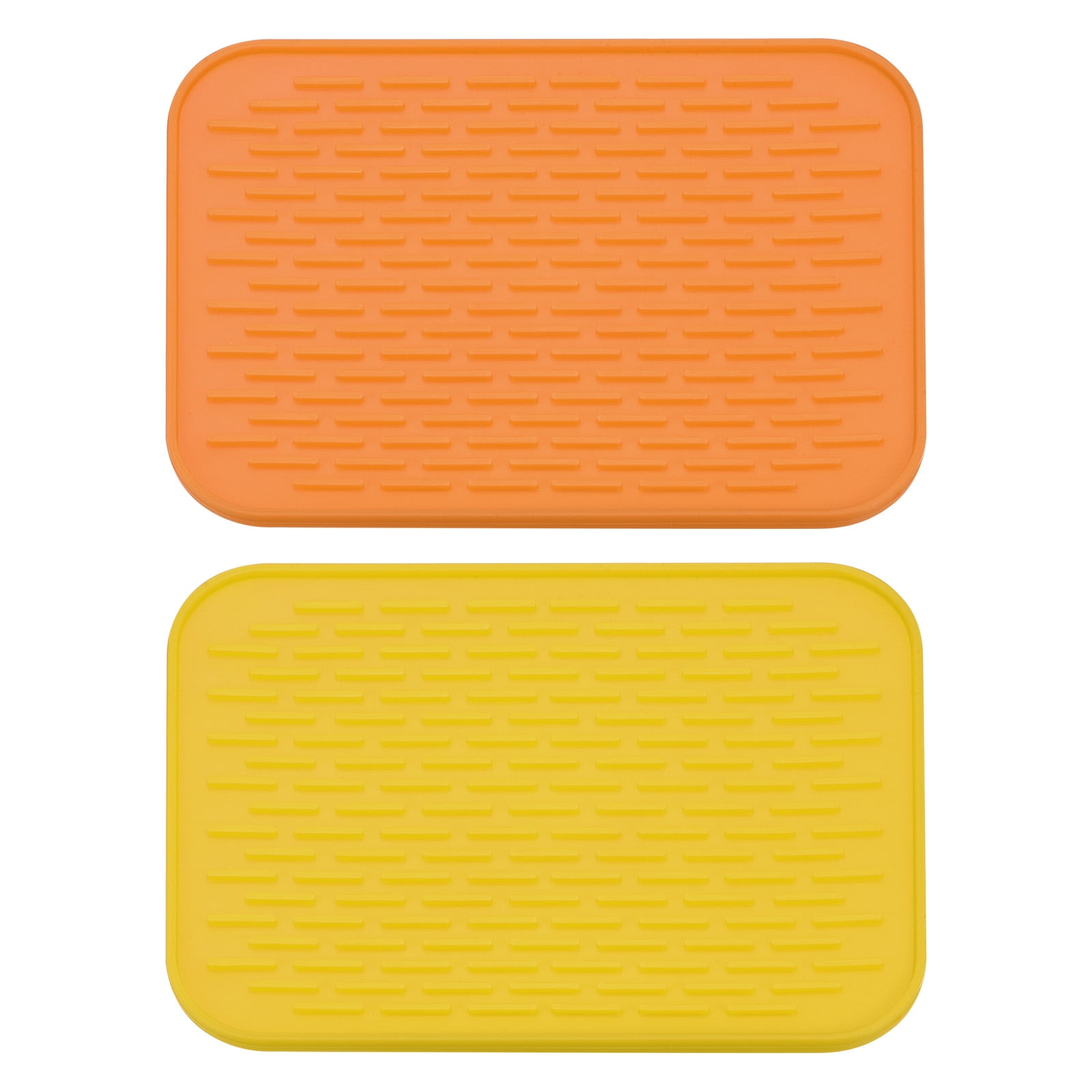 https://i5.walmartimages.com/seo/Uxcell-Silicone-Dish-Drying-Mat-Set-2-Pcs-8-5-x-6-Under-Sink-Drain-Pad-for-Kitchen-Orange-Yellow_c840ec31-1f5b-45df-a2eb-83a17f89295a.b667b8e8fa8ceb0c41421ecd4efdc9ef.jpeg