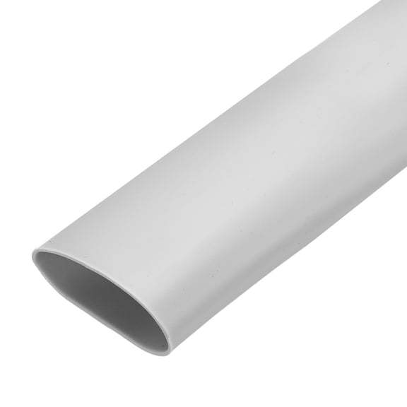 Silicone Heat Shrink Tubing 1.7:1 Ratio 1-3/16"(30mm) ID x 1-1/4"(32mm) OD 3.3ft Silicone Rubber Hose Insulation Sleeve for Automotive Wiring Marine Gray