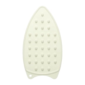 Uxcell Silicone Iron Rest Pad, Multipurpose Iron Hot Resistant Mat Iron Rest Plate, Cream