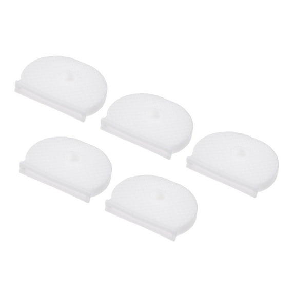 Uxcell Silicone Keys ID Sleeve Identifier Key Cap Cover Tags, White 10 Pack