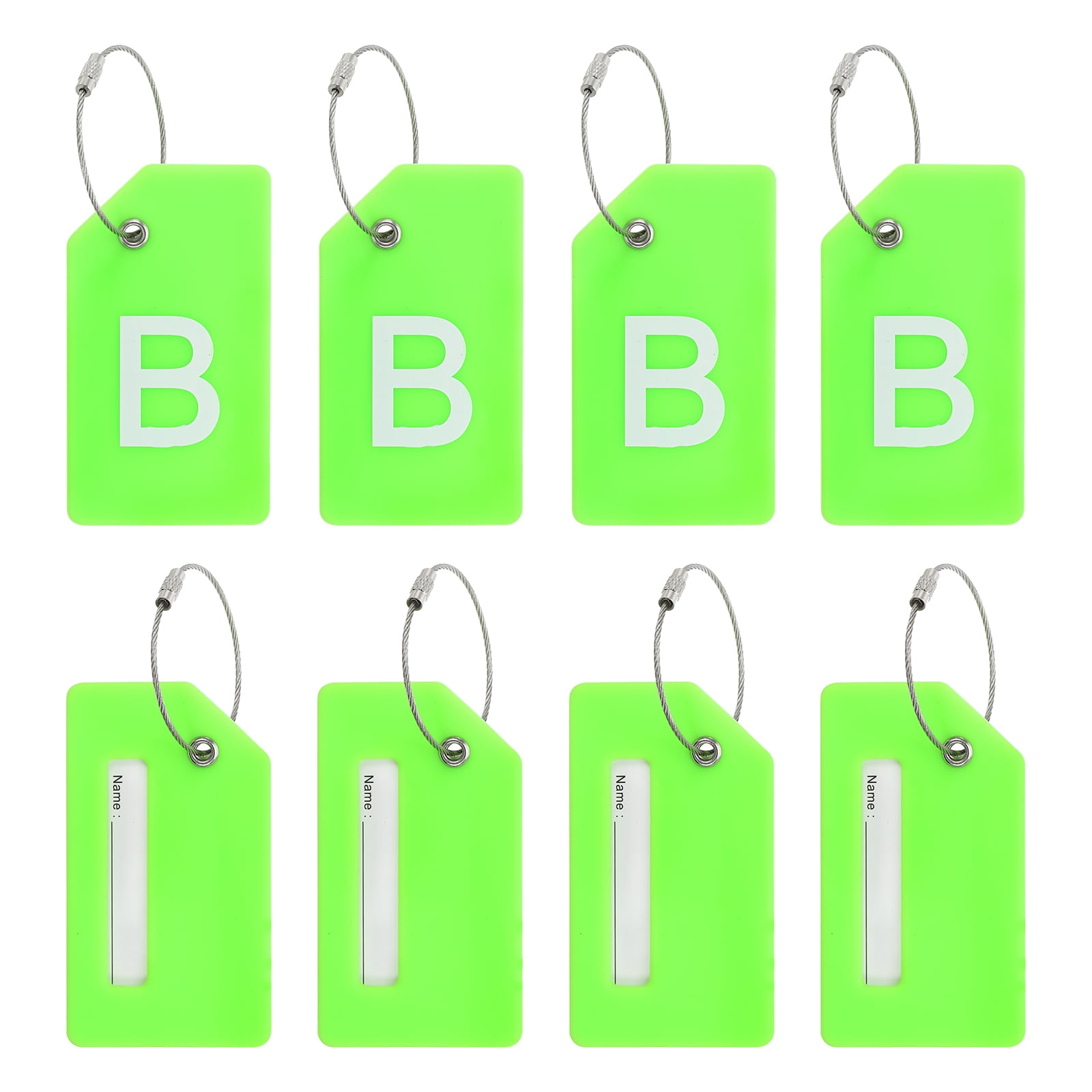 Uxcell Silicone Luggage Tags, Luggage Tags for Suitcases Identifier ...