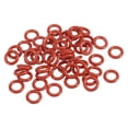 thumbnail image 1 of Uxcell Silicone O-Ring Metric VMQ Sealing Gasket Replacement for Plumbing Compressor 15mm 50, 1 of 5