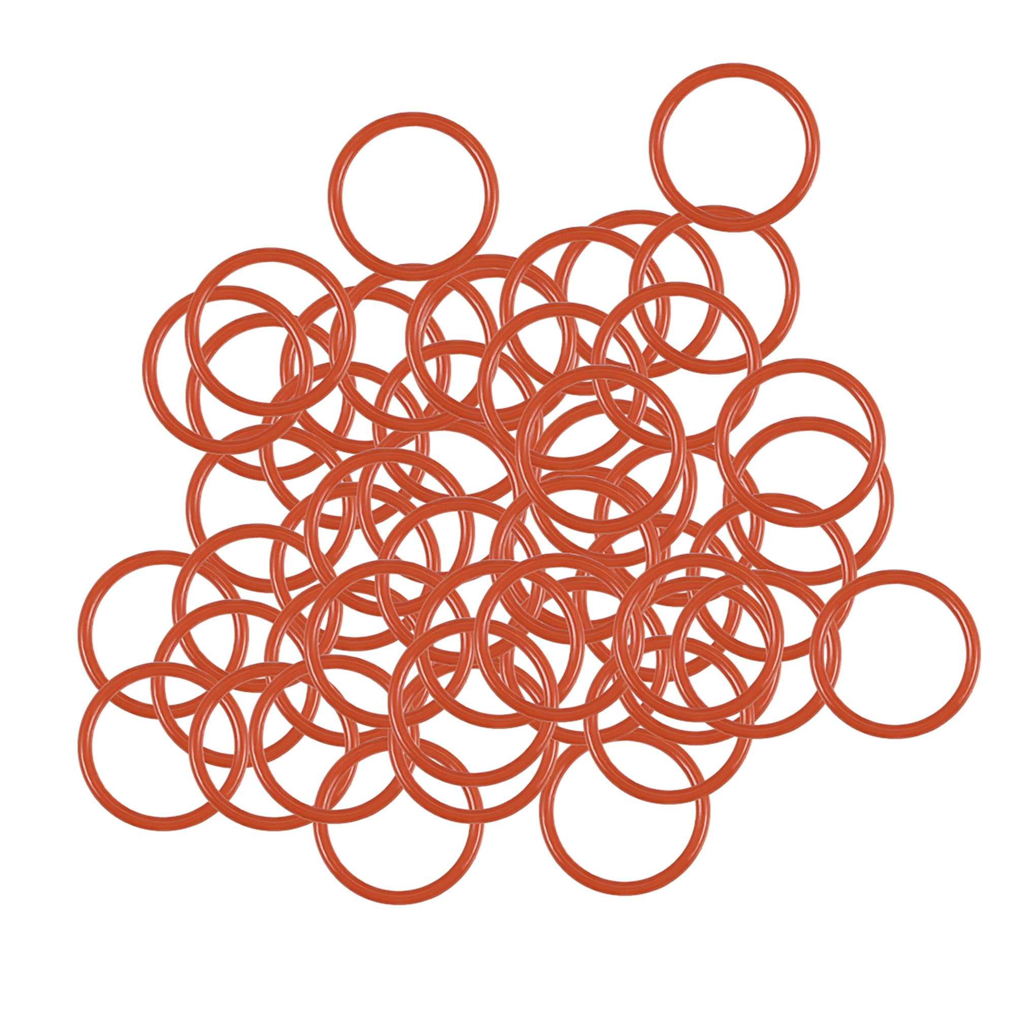 Uxcell Silicone O-Rings 10.5mm OD, 8.5mm Inner Diameter, 1mm Width ...