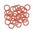 thumbnail image 1 of Uxcell Silicone O-Rings 7.5mm OD, 5.5mm Inner Diameter, 1mm Width, Seal Gasket Red 30pcs, 1 of 3
