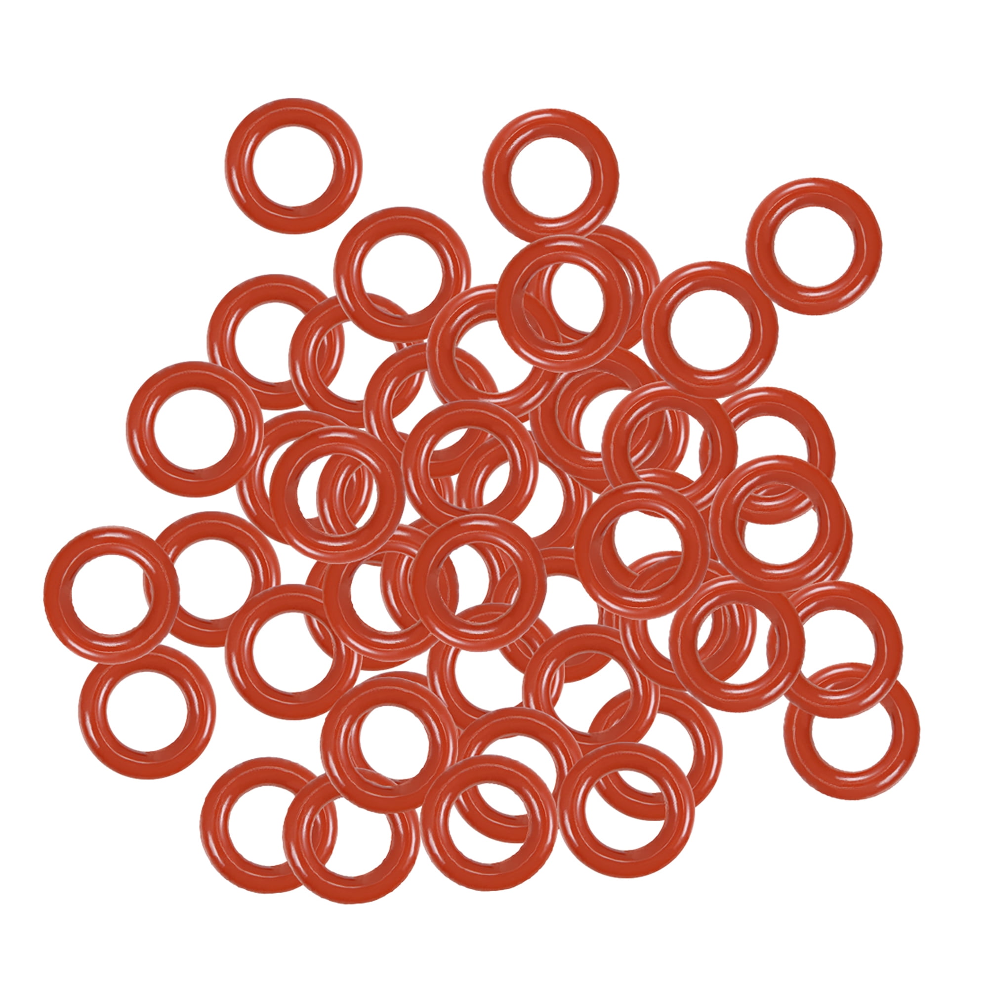Uxcell 25-Pack Nitrile Rubber O-Rings, 9.5mm OD X 6.5mm ID X 1.5mm Width, 70A Hardness