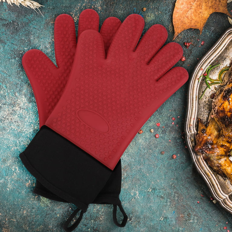 Silicone Mini Oven Heat Resistant Gloves