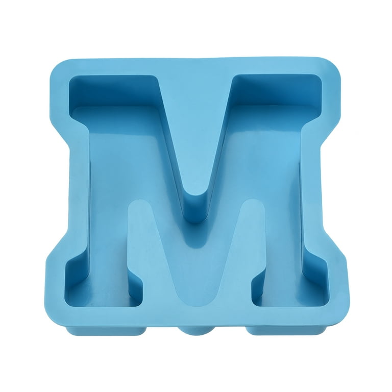 Huge Letter Molds Resin 3D Alphabet Silicone Molds Epoxy Resin Art