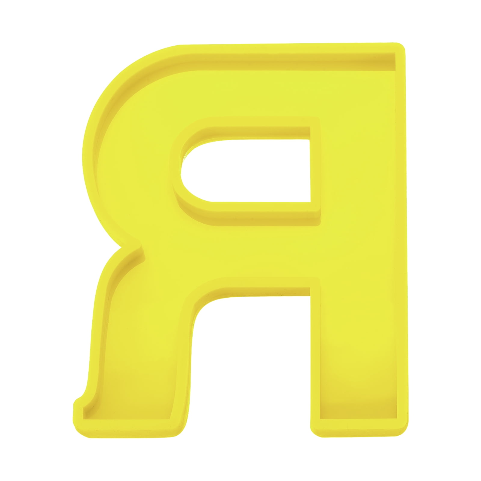 Uxcell Silicone Resin Letter Mold 3D Alphabet Letter Mold for Epoxy ...