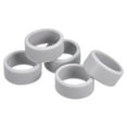 thumbnail image 1 of Uxcell Silicone Rubber Bands Rings Non-slip 1" Grey for Wrapping Paper 5Pcs, 1 of 5