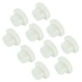 thumbnail image 1 of Uxcell Silicone Rubber Hole Plug White Stopper for 14-15mm Hole 10 Pack, 1 of 5