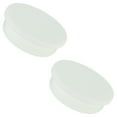 thumbnail image 1 of Uxcell Silicone Rubber Hole Plug White Stopper for 46-47mm Hole 2 Pack, 1 of 5