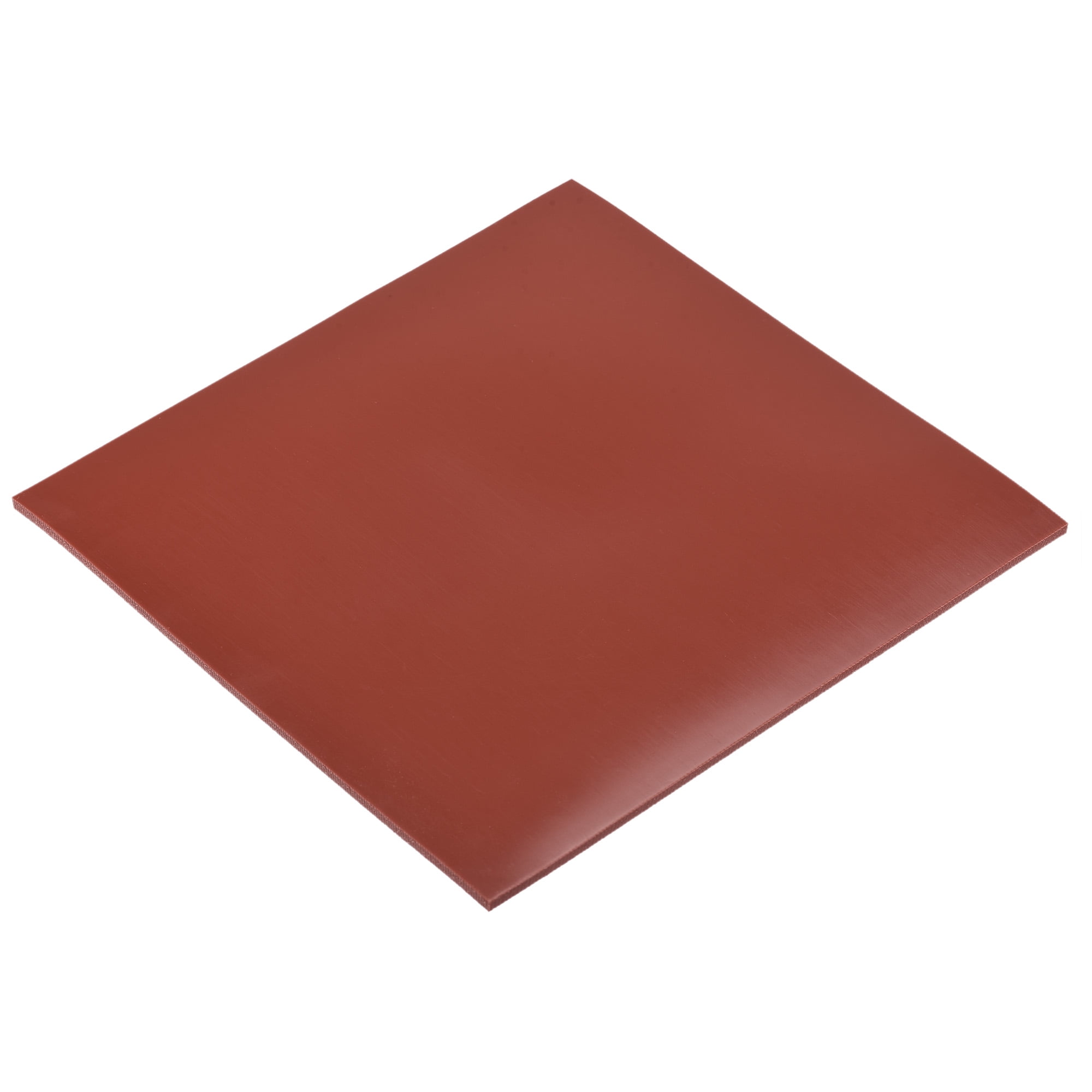 Uxcell Silicone Rubber Sheet Mat 12x12inch/30.5cm Red Rubber Pad for Furniture, Anti-Skid Door Sealing Strip, DIY Craft, Size: 12 x 12 x 0.04