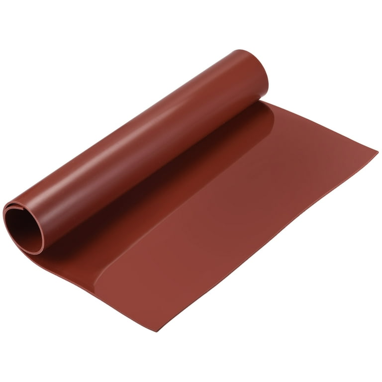 Uxcell Silicone Rubber Sheet Mat Rubber Pad for Furniture Door