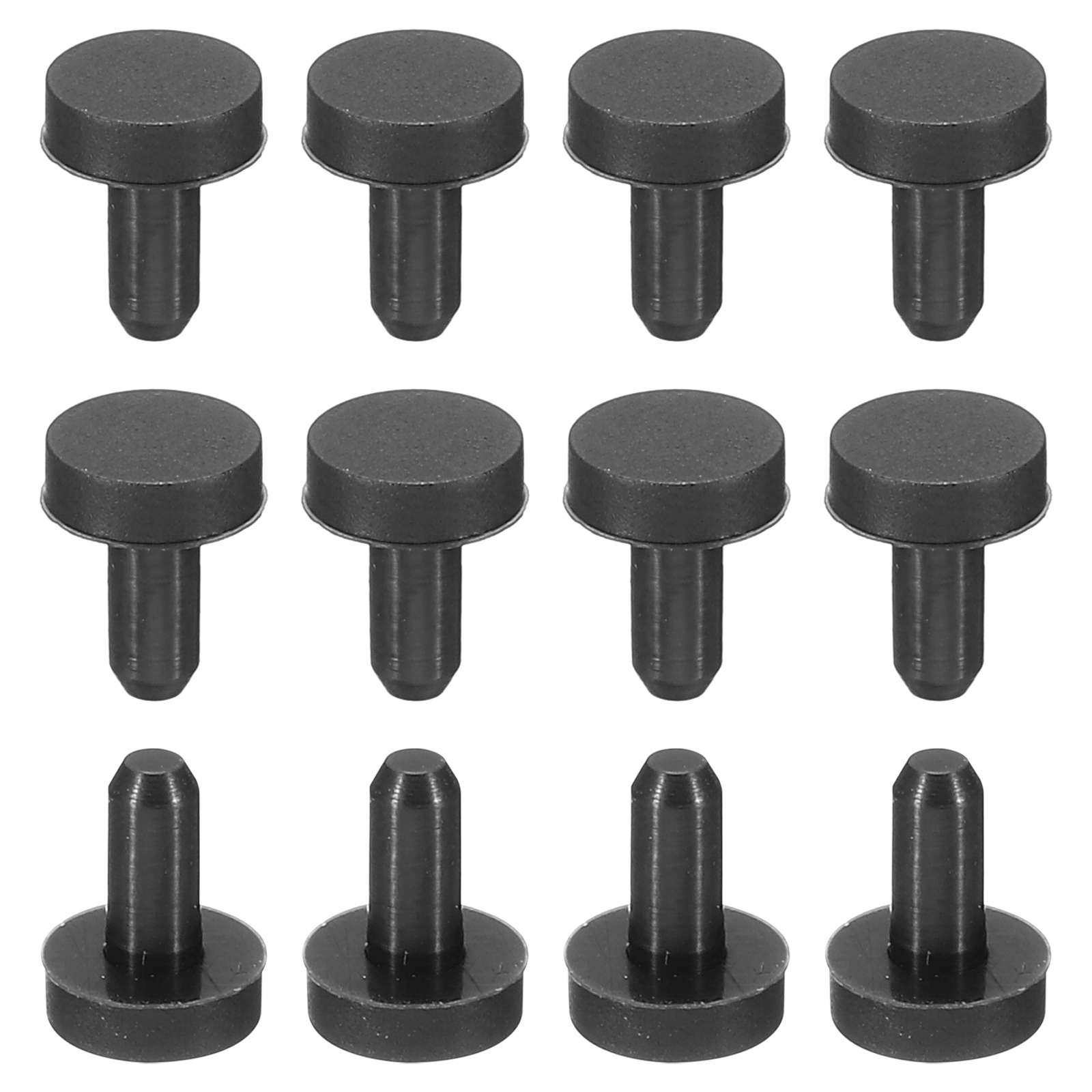 Uxcell Silicone Rubber Solid Plug Soft Flexible Stopper for 2.8-3mm ...