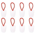 thumbnail image 1 of Uxcell Silicone Rubber Tapered Plug 17 to 23mm Solid Bathtub Bungs Stopper with Handle White 8 Pieces, 1 of 5