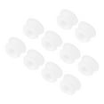 thumbnail image 1 of Uxcell Silicone Snap in Locking Hole Plugs,Rubber Panel Seal Cover Flush Type Panel Round for Kitchen 12.5mm White,10Pcs, 1 of 6