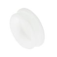 thumbnail image 1 of Uxcell Silicone Snap in Locking Hole Plugs Seal Cover Panel Round 46.6mm White 1Pcs, 1 of 7