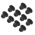 thumbnail image 1 of Uxcell Silicone Snap in Locking Hole Plugs For Kitchen Bulkheads Waterproof Sealing Plugs Black 5.5mm 10, 1 of 7