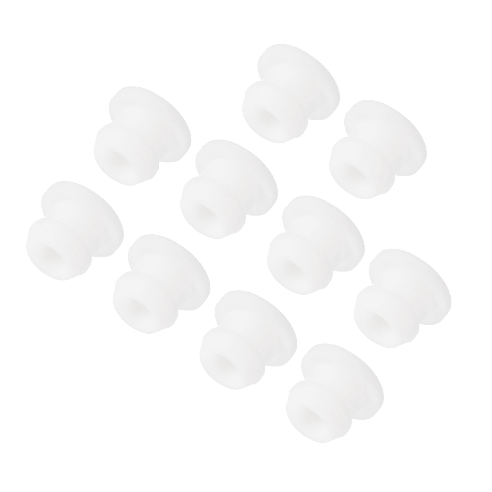 Uxcell Silicone Snap in Locking Hole Plugs Seal Cover Panel Round 8mm ...