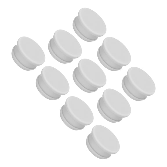 Uxcell Silicone Snap in Locking Hole Plugs for Kitchen  Bulkheads Waterproof Sealing Plugs 24mm/0.94 Inch Grey,10PCS