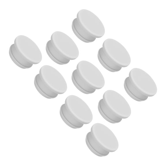 Uxcell Silicone Snap in Locking Hole Plugs for Kitchen  Bulkheads Waterproof Sealing Plugs 25mm/0.98 Inch Grey,10PCS