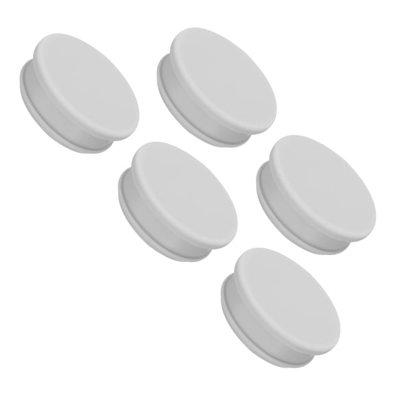 Uxcell Silicone Snap in Locking Hole Plugs for Kitchen  Bulkheads Waterproof Sealing Plugs 42.6mm/1.68 Inch Grey,2PCS