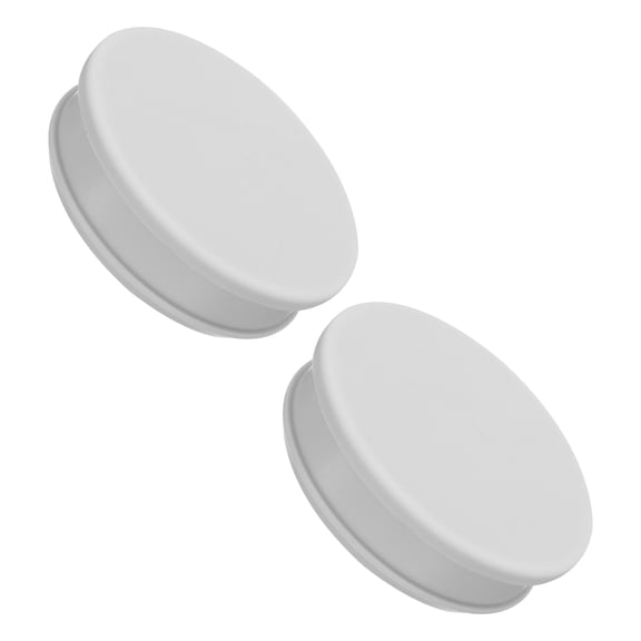 Uxcell Silicone Snap in Locking Hole Plugs for Kitchen  Bulkheads Waterproof Sealing Plugs 54.6mm/2.15 Inch Grey,2PCS