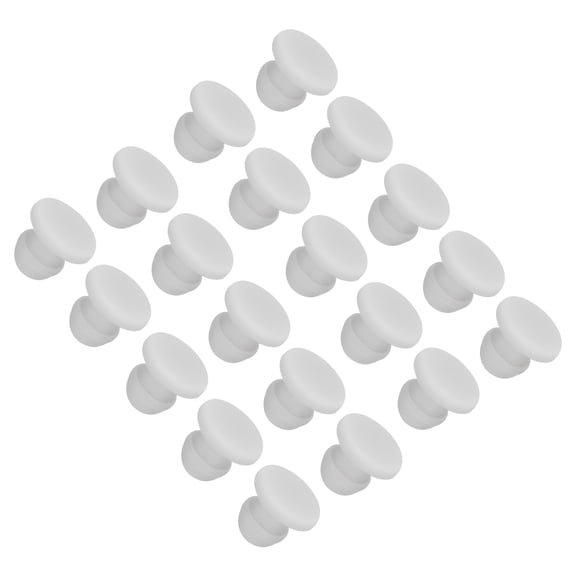 Uxcell Silicone Snap in Locking Hole Plugs for Kitchen  Bulkheads Waterproof Sealing Plugs 5mm/0.2 Inch Grey,20PCS