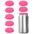 thumbnail image 1 of Uxcell Silicone Soda Can Lids, Reusable Soda Can Cover Stopper Protector for Beer Drink Juice Beverage, Fits Standard Cans Rose, 1 of 7