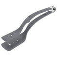 thumbnail image 1 of Uxcell Silicone Spatula Tongs, 11.8 Inch Stainless Steel Anti-Scald Multifunctional Flipper Grill Clamp for Cooking/Barbecue, Kitchen Cooking Tongs [Dark Gray], 1 of 7
