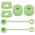 thumbnail image 1 of Uxcell Silicone Spill Stopper Accessories for Straw Cup 2.0 40oz/ 30oz, Green Set of 6, 1 of 6
