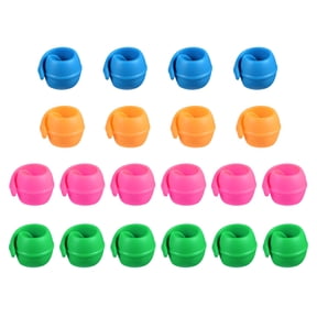 Uxcell Silicone Thread Spool Savers Spool Huggers Thread Holder Organizer for Sewing Machine Embroidery Machine 20 Pack