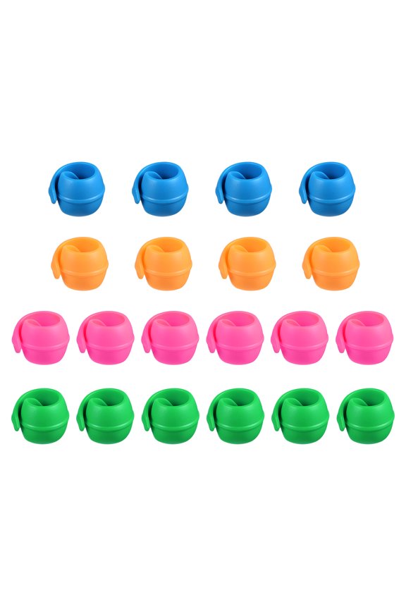 Silicone Thread Spool Savers Spool Huggers Thread Holder Organizer for Sewing Machine Embroidery Machine 20 Pack