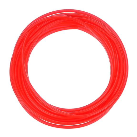 Uxcell Silicone Tubing, 1/8inch(3mm) ID x 3/16inch(5mm) OD Silicone Rubber Vacuum Tube, 20ft(6 M) High Temp Water Air Hose Pipe [Red]