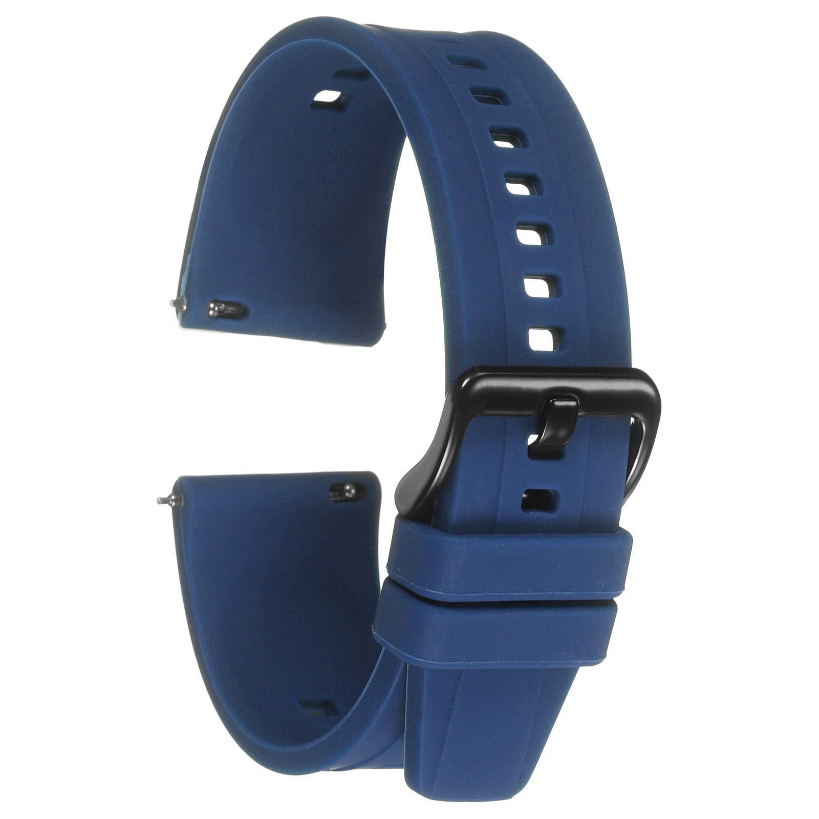Affordable Good Looking Black Rubber Replacement Watch Strap M8370.4.58.9_K0041245