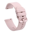 thumbnail image 1 of Uxcell Silicone Watch Bands 20mm Width Soft Quick Release Watch Bands Replacement Sports Straps with Stainless Steel Buckle for Men Women, Pink, 1 of 7
