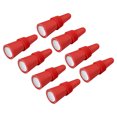 thumbnail image 1 of Uxcell Silicone Wine Bottle Stoppers Sealer Caps Cover for Drink Red 8Pack, 1 of 5