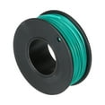 thumbnail image 1 of Uxcell Silicone Wire 28 AWG Stranded Green Spool 15m Electrical Tinned Copper Wire for Car Model, 1 of 6