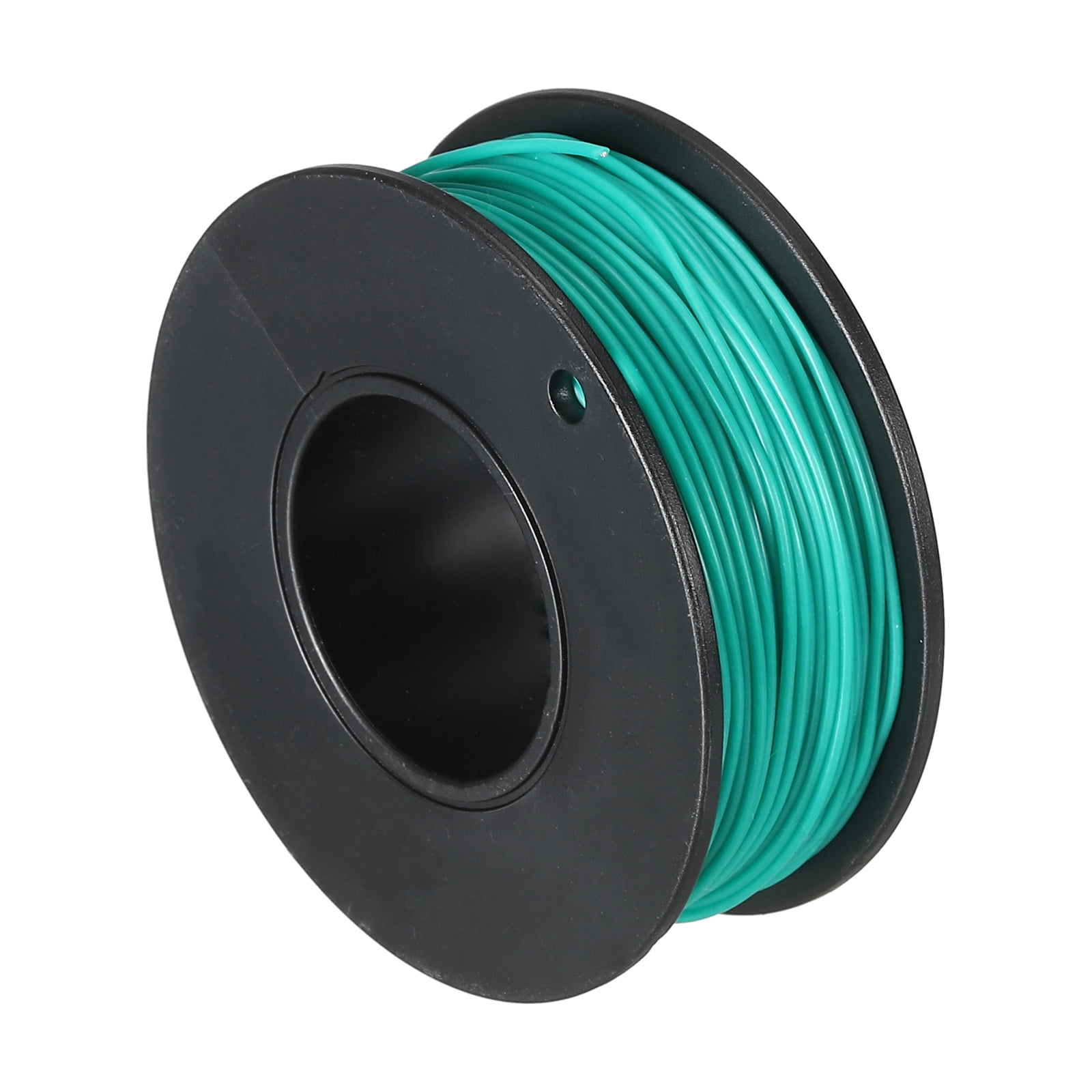 Uxcell Silicone Wire 30 AWG Stranded Green Spool 30m Electrical Tinned ...