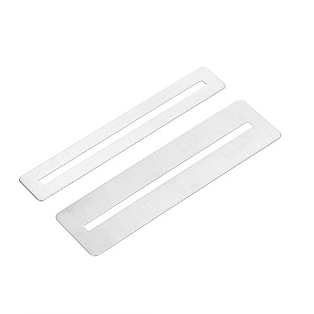 Uxcell Silver Tone Guitar Fingerboard Guard Stainless Steel Fretboard Protector