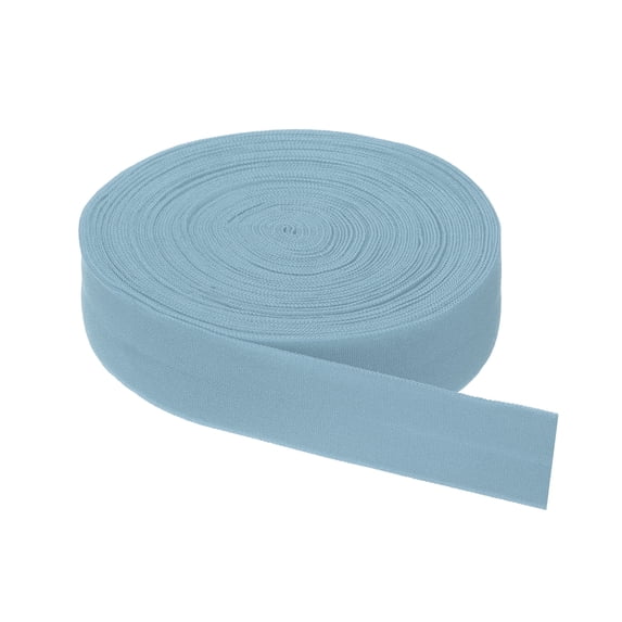 Uxcell Single Fold Bias Tape Wide Cotton Bias Binding Tape Hemming for DIY Crafts Garment Sewing Seaming Piping Quilting Pink Blue