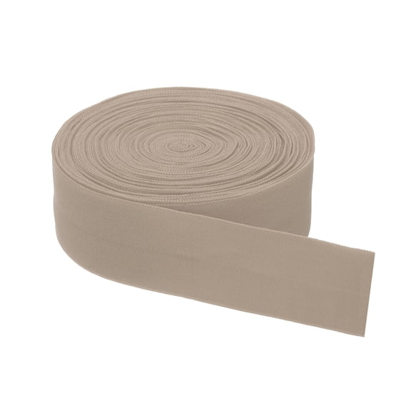 Uxcell Single Fold Bias Tape, Wide Cotton Bias Binding Tape Hemming for DIY Crafts Garment Sewing Seaming Piping Skin Color